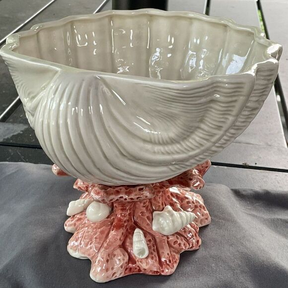 Fitz & Floyd Shell Coral Decorative Bowl - Picture 3 of 7